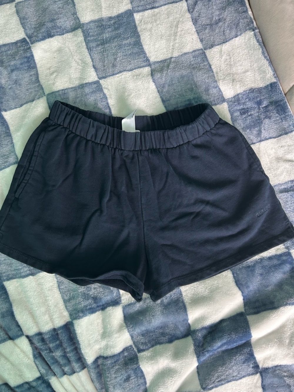 Garage Black High Waist Women’s Shorts
